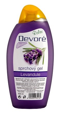 Chopa sprchový gel 400ml Levandule č.620 - Kosmetika Pro ženy Péče o tělo Sprchové gely
